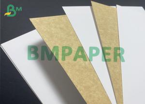 China 360gsm White Coated Kraft Board For Food Grade Boxes 31 X 43 35 X 47 wholesale