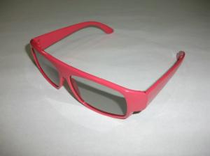 China Plastic PC Frame Linear Polarized Types Of 3D Glasses For 4D 5D 6D Cinema on sale