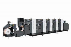 China Shaftless Offset (Alcohol Dampening) Intermittent Rotary Label Printing Machine WJPS350 wholesale
