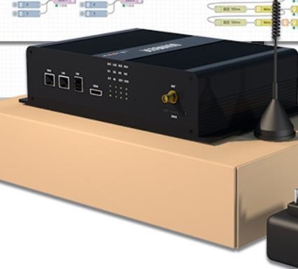 4G LTE Node RED IOT Router With Drag-And-Drop Programming Function