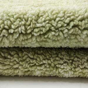 China Jacquard Velveteen Upholstery Plain Knitting Fabric 400 Gsm 100% Polyester 188F wholesale