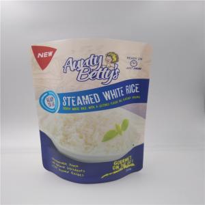 China Stand up reusable microwavable Mylar Printed Plastic Bags For Food Packaging With Custom Logo wholesale
