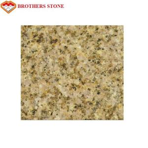 China Natural Stone Flamed Granite Stone G682 Yellow Sand Granite Strong Stain Resistance on sale