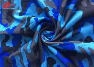 China 4 Way Stretch Polyester Spandex Printed Fabric Weft Knitted Fabric For  Sportswear wholesale