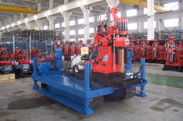 Quality Skid Mounted Crawler Engineering Prospecting Drilling Rig for sale