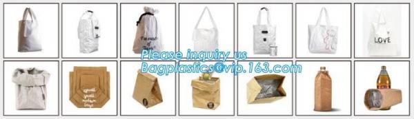 Washable Paper Bag Waterproof Shopping Tote Bags Tyvek Bags,Embroidered / Silk Screen Printed / Transfer Print / Sublim