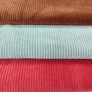 China Stripe Velvet Fabric 90% Polyester 10% Spandex Dyed Velour Velvet wholesale