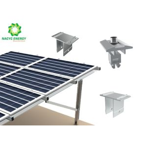 China Bracket Aluminum Solar Panel Mounting System Modules Solar Rail Mounting Solar Panel Pole Mount Brackets Panel Kits wholesale