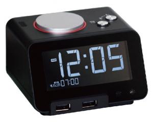 China 2W Electric Bedroom Clocks Small Electric Digital Clock 3.2 inch LCD on sale