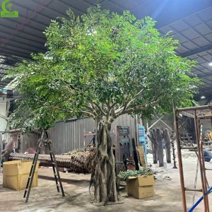 Artificial Bayan Tree Large Evergreen Ficus Tree Artificial Tree Artificial