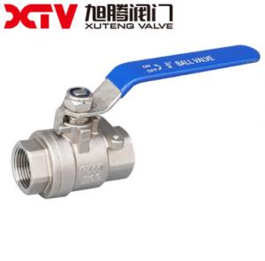 China NPT Industrial Threaded 2PC Ball Valve Full Bore and Reduce Bore for Competitive Pricing wholesale