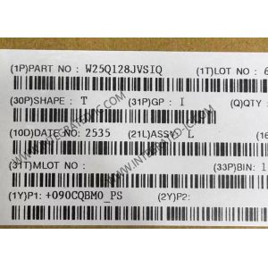W25Q128JVSIQ Memory IC Chip 128M-Bit Serial Flash Memory with 3V Dual/Quad SPI
