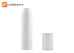 Portable White Pearl Color Empty Airless Pump Bottle With Silver Collar
