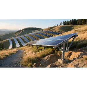 China Solar Ground System Solar panel Mounting Structure Bracket Solar Mounting System wholesale