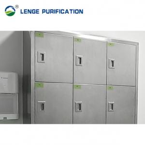 China 1200 × 450 × 1800 Stainless Steel Storage Cabinet Polished SS304 With Twelve Doors on sale