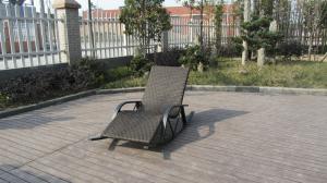 China Luxury Hotel / Home Patio Resin Wicker Rocking Chair , Waterproof on sale