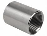 2 Inch Class 3000 Threaded Pipe Coupling , ASTM A182 F91 Stainless Steel Npt