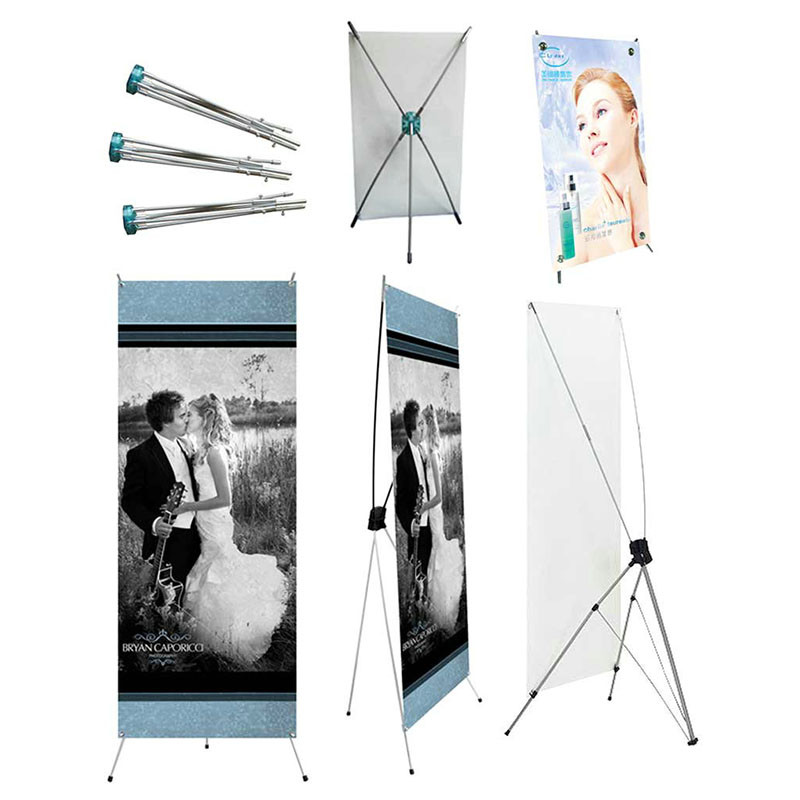 Outdoor Advertising Display X Banner double-sided Water proof Feature
