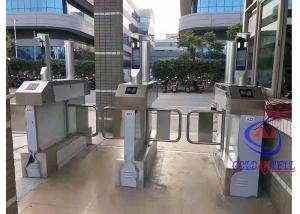 China Heavy Duty Entrance Turnstile Security Doors Stainless Steel Bidirectional Robust Barrier wholesale