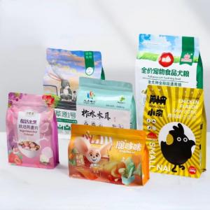 China Custom Logo Plastic Vacuum Packaging Bag , Anti Fog Dry Food Packaging Bag wholesale