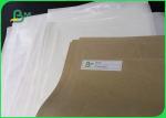Food Grade 40g +10g PE Coated Kraft Paper Light Weight For Sandwich Wrapping