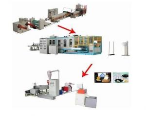 China Foam Tray / Box / Container Making Machine / PS Foam Sheet Forming And PS Recycle Machine on sale