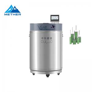 China METHER GNTBIOBANK Liquid Nitrogen Storage Tank With Hot Gas Bypass Design wholesale