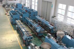 China 40mm Caco3 PVC Pipe Production Line ,  Pvc Threading Pipe Equipment wholesale