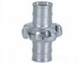 China 45mm 70mm Aluminum Fire Hose Coupling Male And Female wholesale