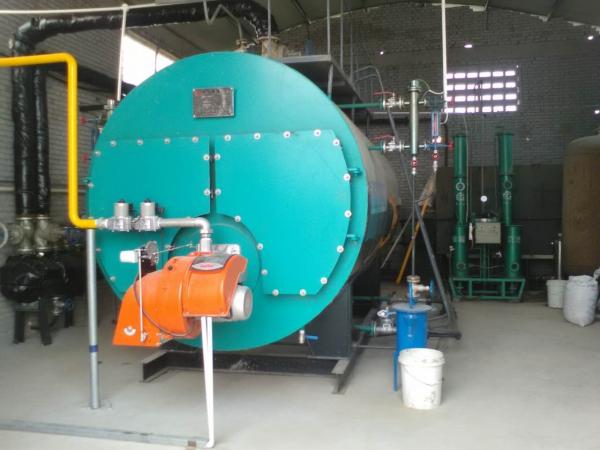 Quality Professional Natural Gas Steam Boiler 1 Ton - 10 Ton Garment Factory Used for sale