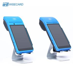 China Cheapest Blue-Tooth Handheld Android Based Pos System Bus Ticket Machine Edc Lottery Terminal With Fingerprint wholesale