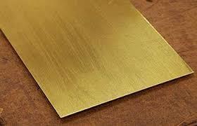China ASTM Brass Thick Plate , Laser Cutting Brass Sheet SGS ISO Certificate wholesale