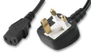 China 3 Prong Plug UK Power Cord High End Material With Corrosion Resistance on sale