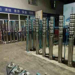China Big Size Stainless Steel Submersible Well Pump With Large Flow Rate Electric Power wholesale