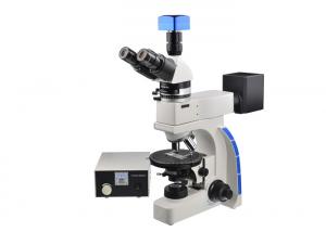 China Trinocular Head Polarized Light Microscopy UPT203i Brightness Adjustable wholesale