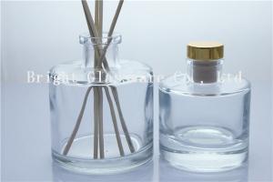 China Cheap Diffuser Glass Bottle With Cork Lid, perfume bottle supplier wholesale
