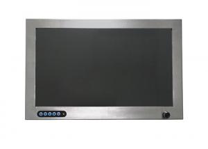 IP67 Waterproof SS316 15.6 Industrial LCD Monitor 45W