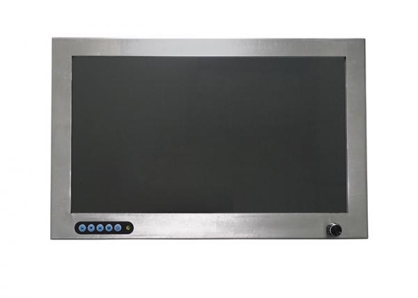 Quality IP67 Waterproof SS316 15.6" Industrial LCD Monitor 45W for sale