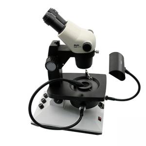 China Binocular Jewelry Appraisal Compound Optical Microscope For Gem 7.5X-50X on sale
