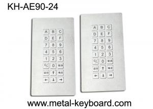 China 24 Keys Metal Industrial Rugged vandal proof keyboard IP65 Weatherproof wholesale