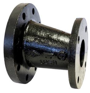 Quality Flange Cast Iron Pipe Fittings Double Flanged Concentric Reducer Taper for sale