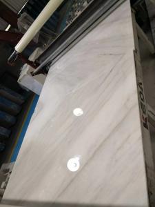 China Fade Resistance White Marble Stone Slabs For Kitchen Countertops wholesale