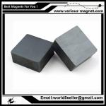 Size:F84X64X14/Ferrite block magnet for magnetic separator with high magnetic