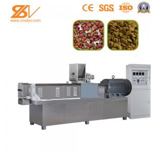 China Kibble Dried Dog Food Manufacturing Equipment , Dog Feed Machine wholesale