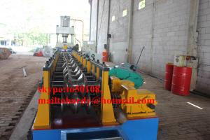 China Guardrail crash barrier roll forming machine wholesale
