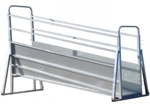 China Outdoor 3m Portable Loading Chute With Dual Pin Locking System Smooth Surface wholesale