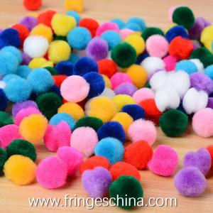 China Wholesale Colorful DIY Party Decoration Acrylic Fiber Pom Pom Ball wholesale