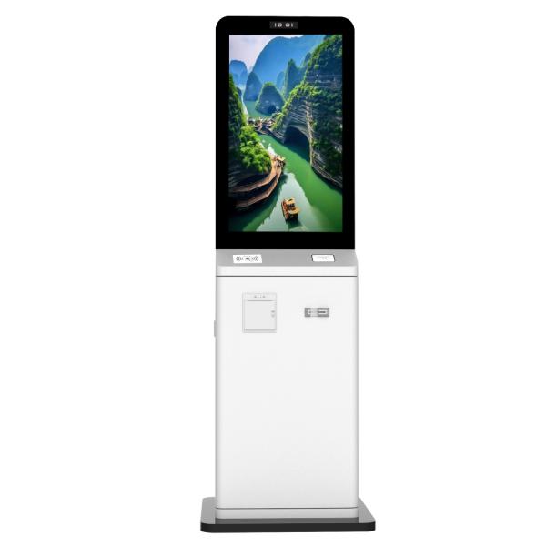 Quality All-in-One Capacitive Touch Query Machine with Responsive Multi-Touch Advanced Facial Recognition and FHD Resolution Interactive Display for sale
