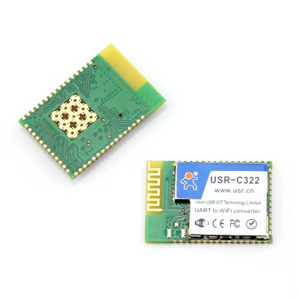 [USR-C322] IoT WIFI module UART interface, TI chip C3220 with SSL function