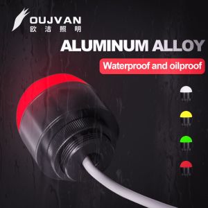 RYG LED Indicator Lamp Mini Signal Warning Light With Length Wire 0.5m And Input